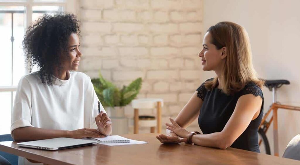 meeting a professional