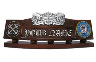 military desk nameplate